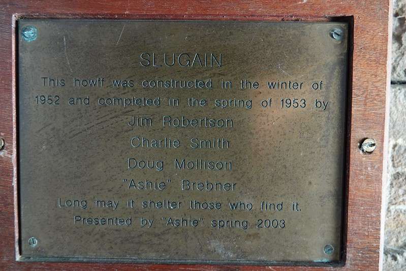 Plaque inside the Howff
