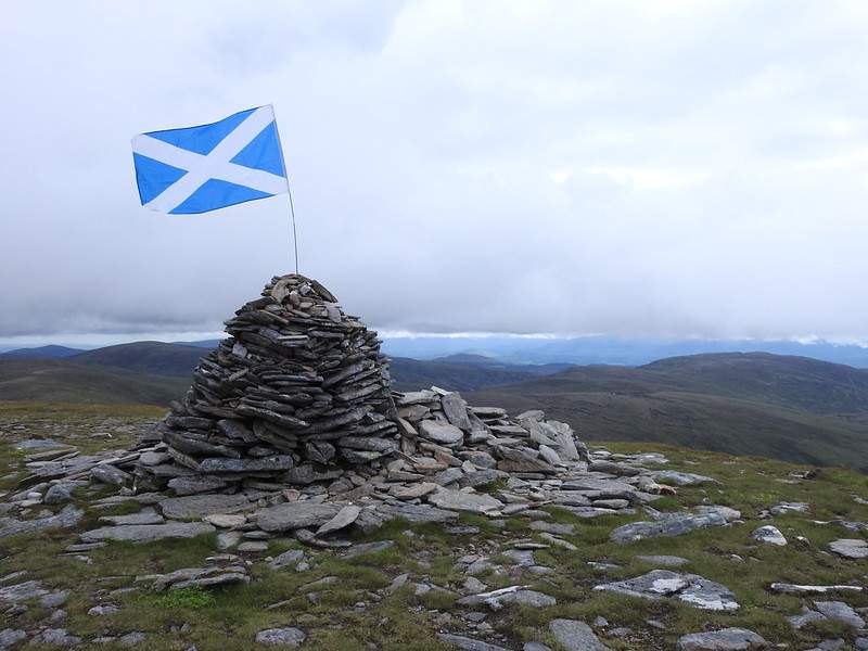 A' Chailleach summit cairn