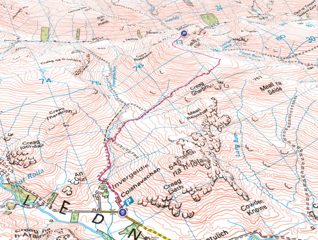 Ben Chonzie route
