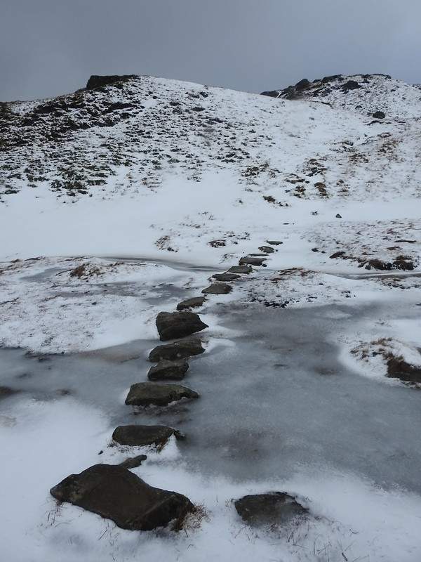 Icy stepping stones