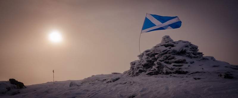 Real Summit of Beinn Dòrain